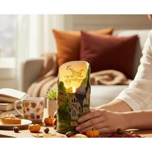 ⛪Vintage Thomas Kinkade Style Scripture Decor📖